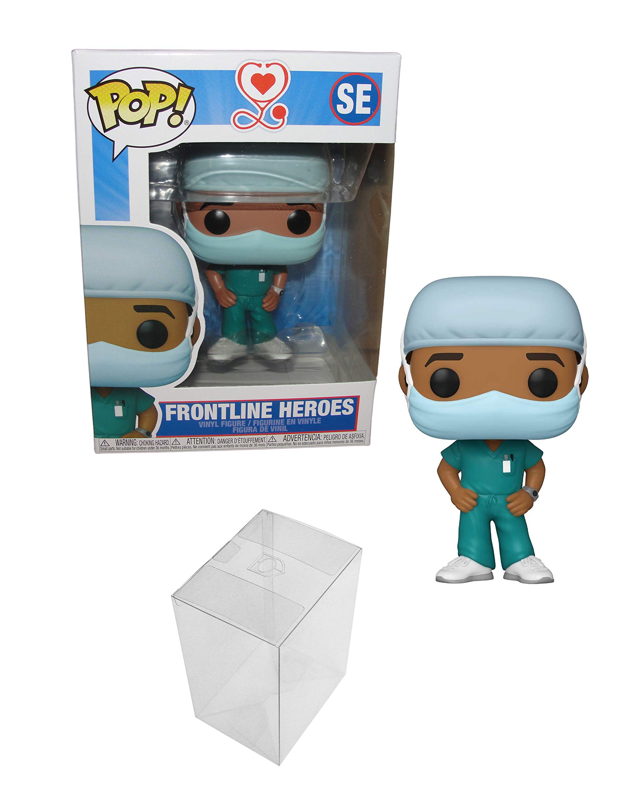 funko pop エージェント オブ シールド　セット プロテクター付き Amazon.com: Funko Pop! Heroes: Front Line Worker- Male